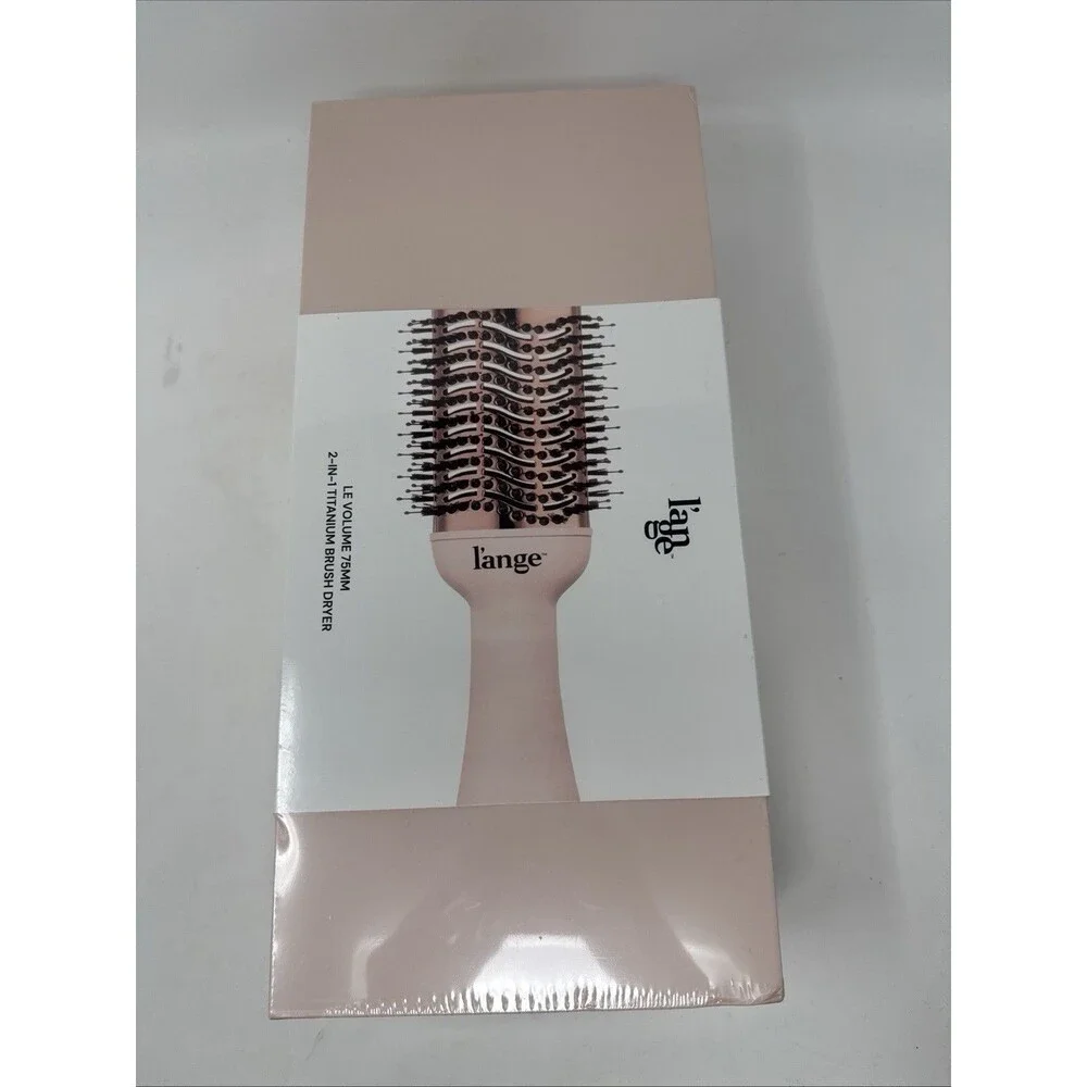 L'ANGE Le Volume 2-in-1 Volumizing Blow Dryer Brush NEW  Lange 60mm Blush Pink